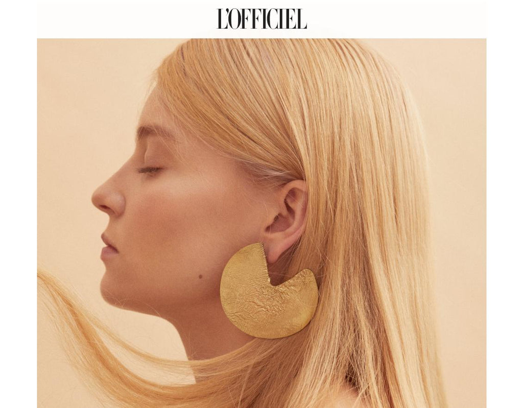 ORSKA jewelery in L'Officiel Lithuania